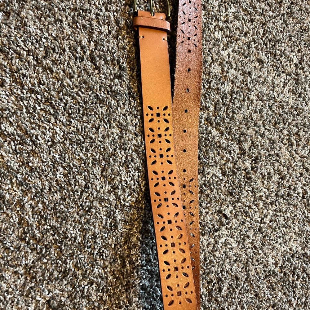American Eagle Outfitters Brown Cutout Belt